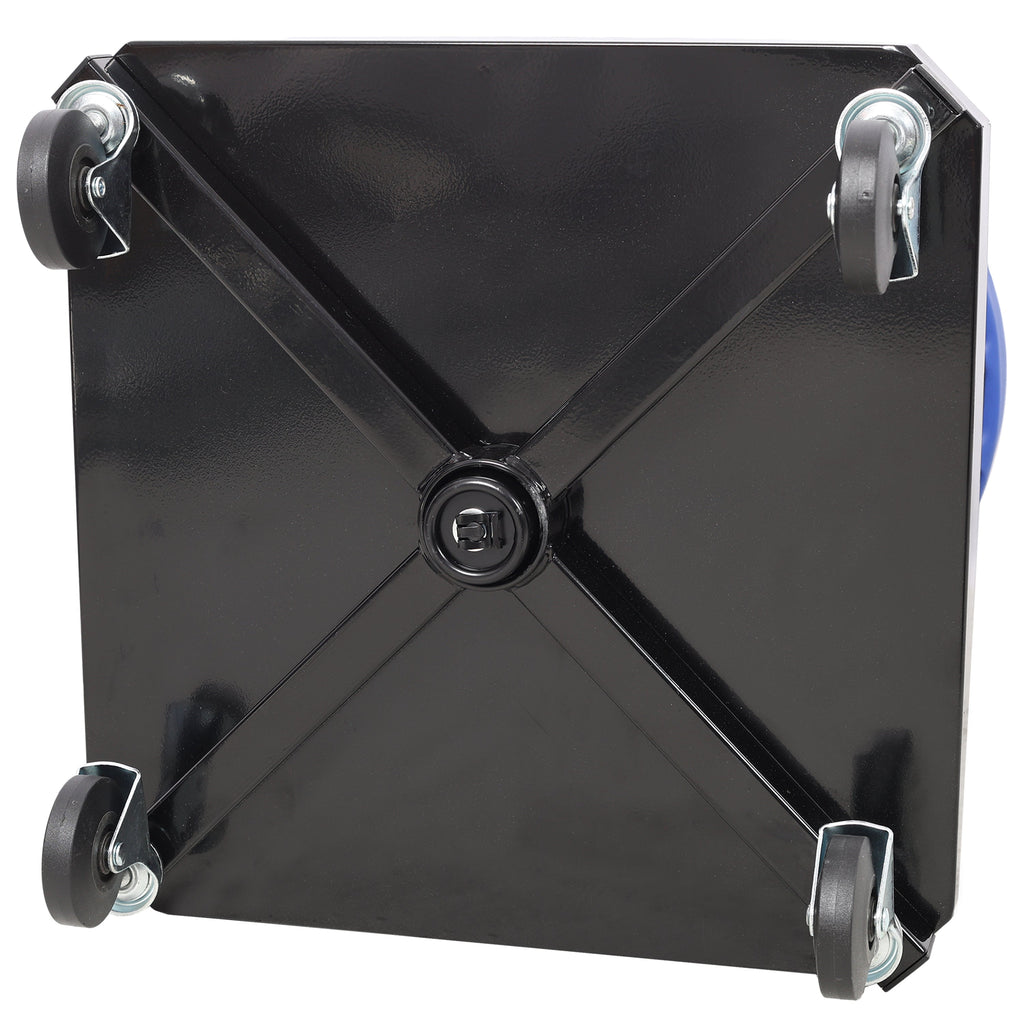 Adjustable Pneumatic Garage Stool with 250 LBS Capacity - Steel