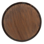 Transitional Mango Wood Wall Mirror with Frame - Multiple Colors