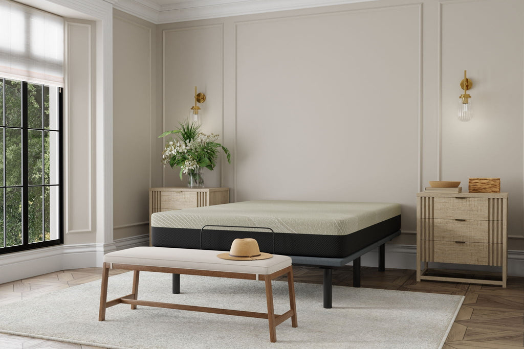 Gel Comfort 12" Soft Mattress with Cooling Gel - Gray