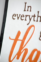 Thanks Wall Sign Set (Set of 2)