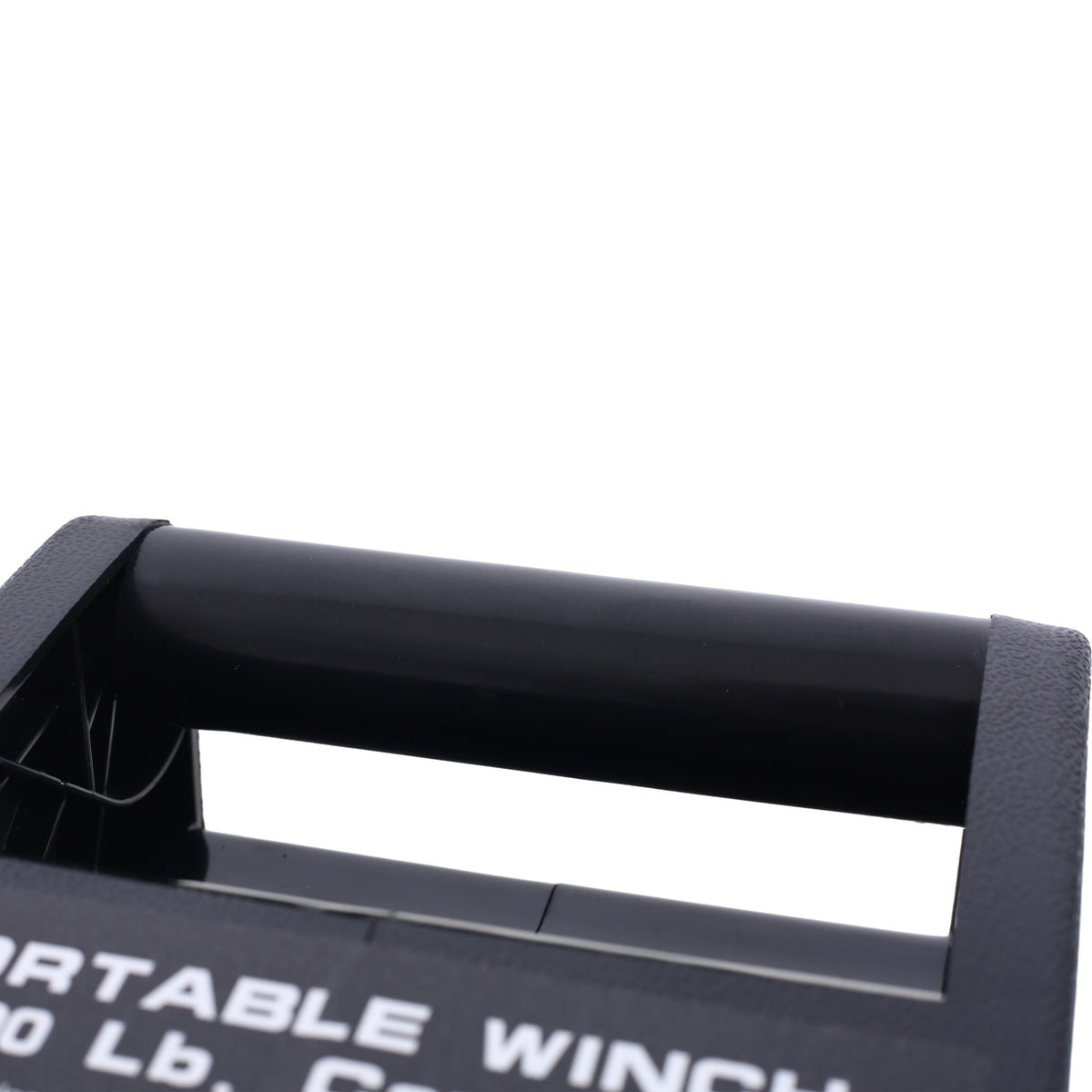 Reversible Electric Trailer Winch with Galvanized Wire Rope - Black