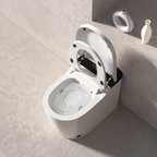 Fully Intelligent Toilet with Automatic Flip Cover - Porcelain
