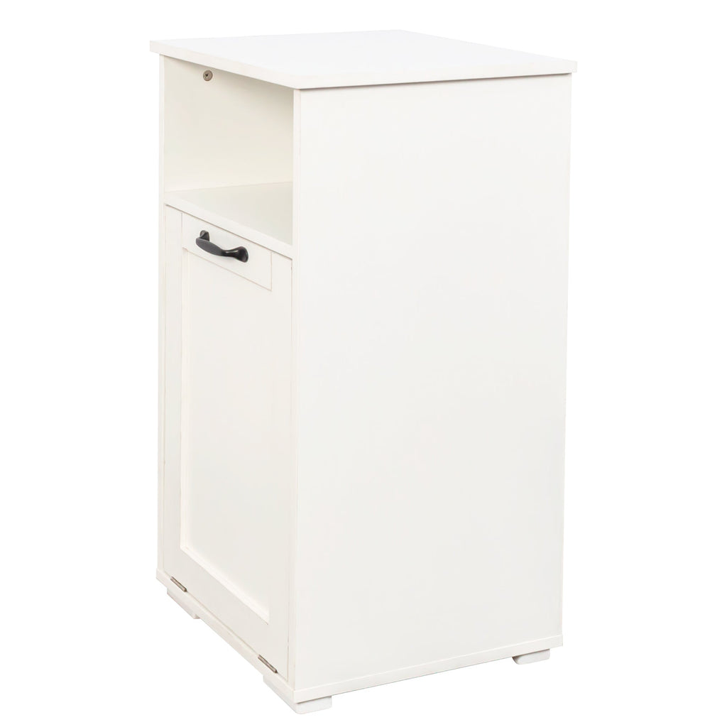 Laundry Cabinet with Removable Liner Bag - Bathroom Storage