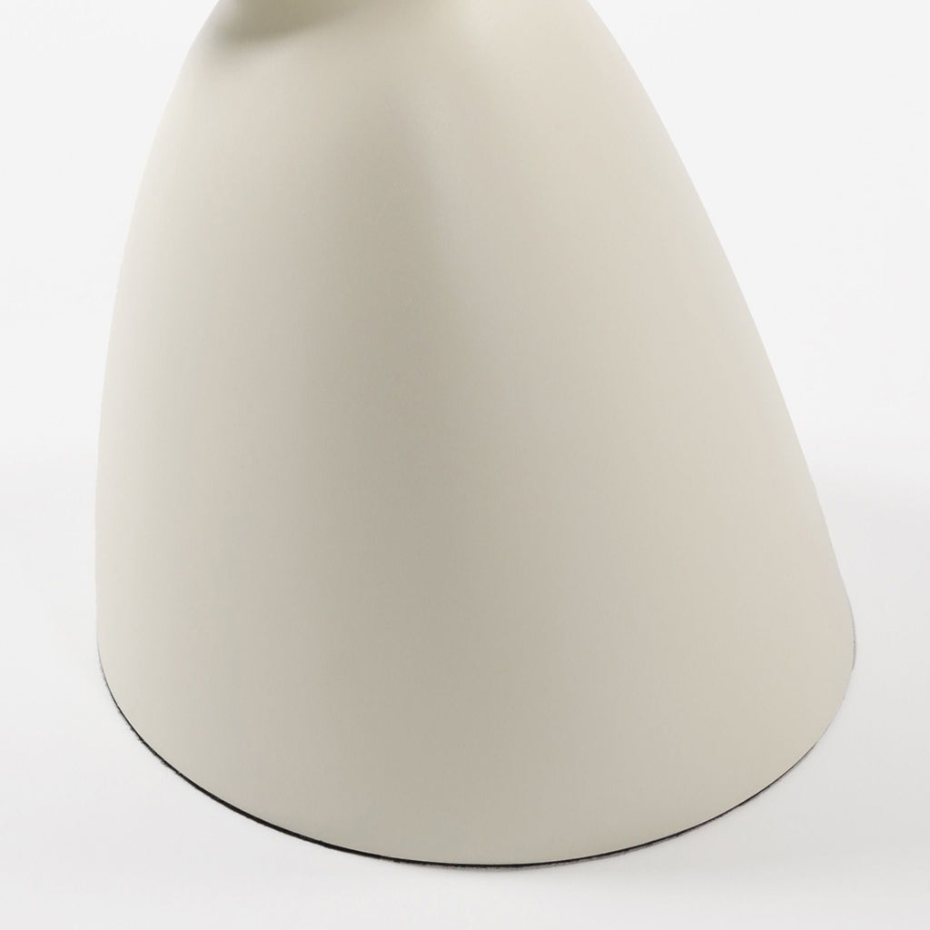Lucky Stone Shaped Table with Sculptural Base – White, Black, or Gray