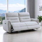 Power Motion Reclining Sofa with USB Port - Gray