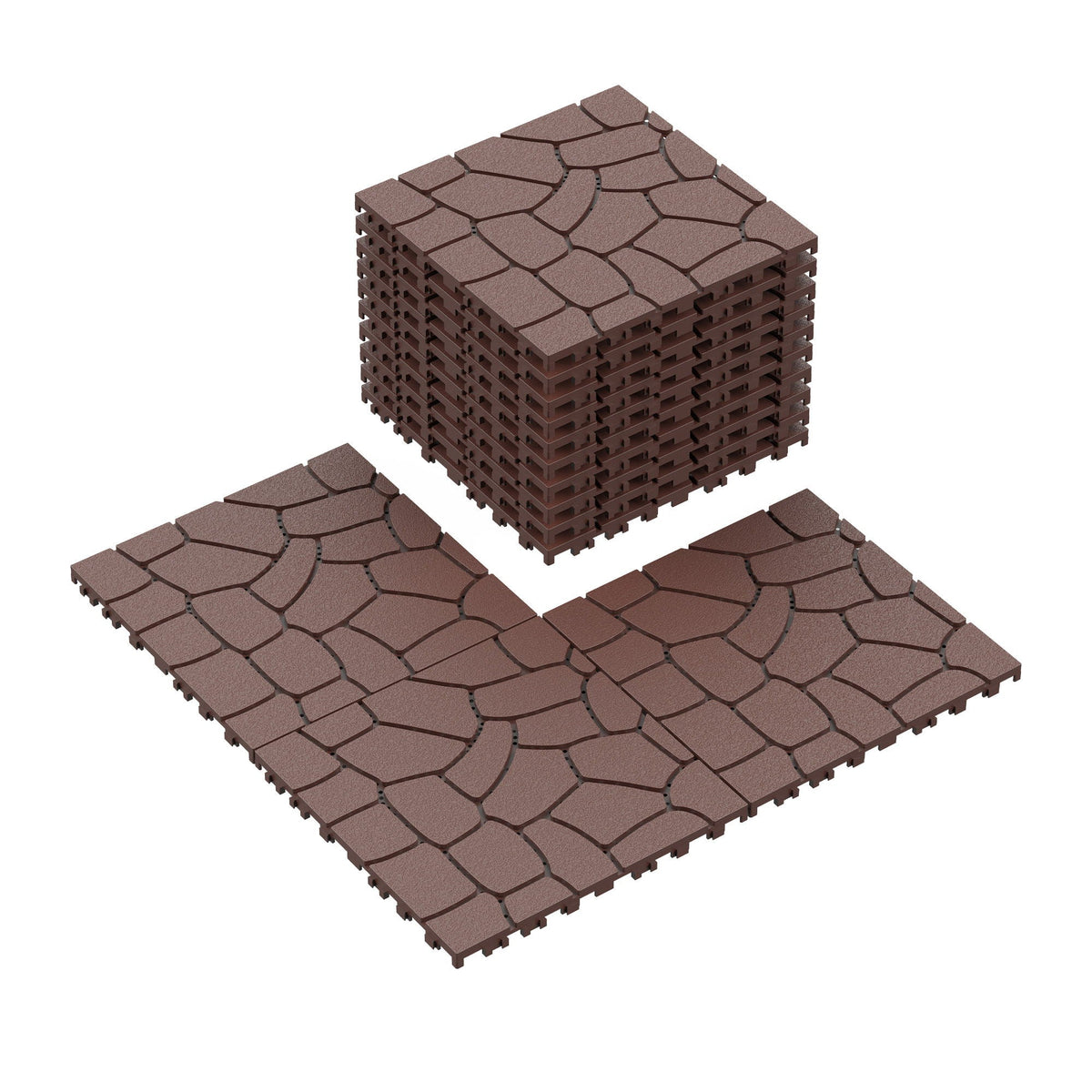 New Stone Texture Patio Deck Tiles