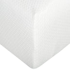 10" Plush Gel Memory Foam Mattress with Cooling Technology - White