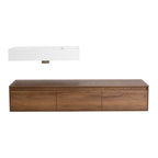 Modern Wall Mounted Bathroom Vanity