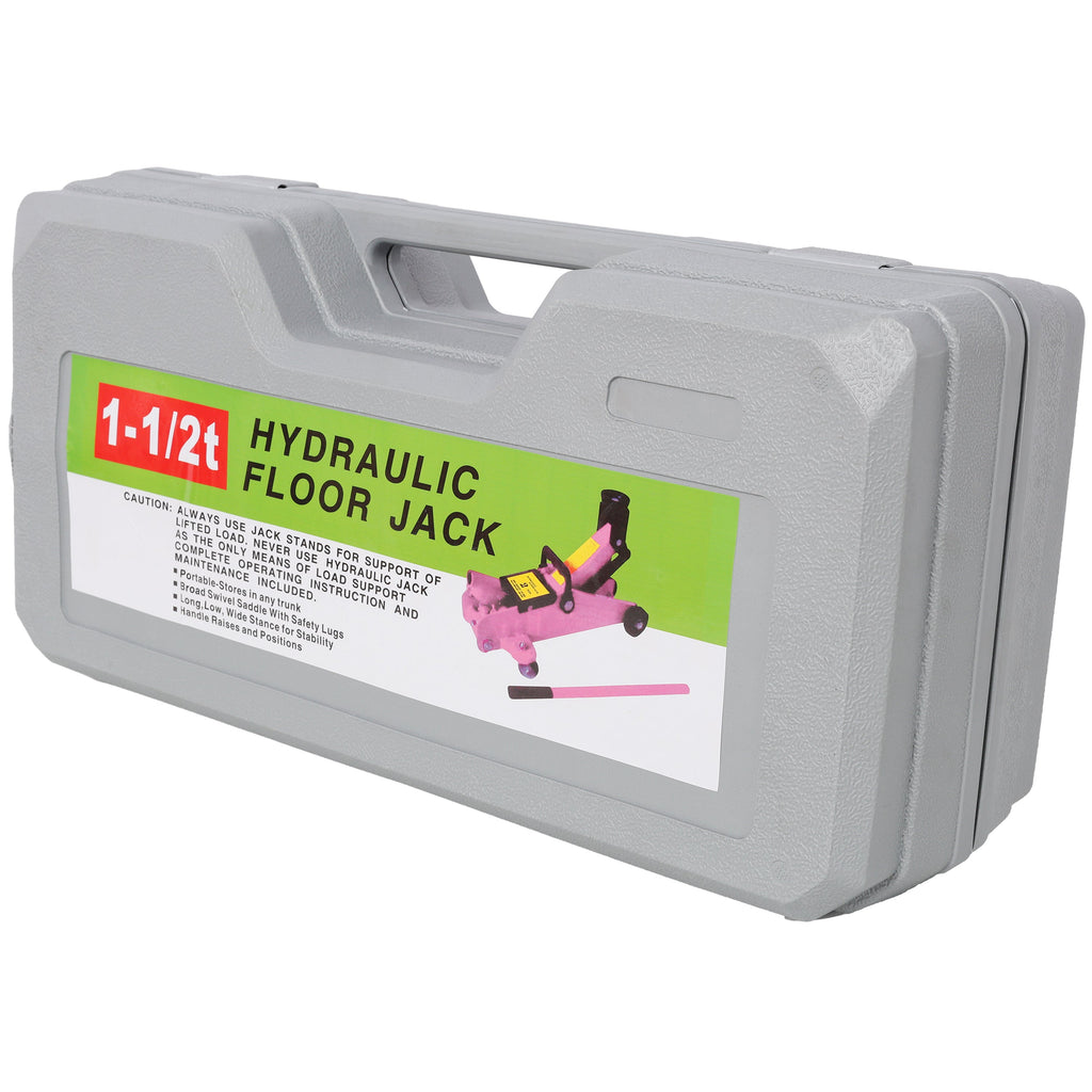 1.5 Ton Low Profile Hydraulic Trolley Jack with Durable Steel Construction