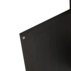 Modern Bathroom Vanity with Ceramic Basin and Storage Cabinet - Light Brown, Black, or White