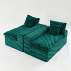 Multifunctional Sofa with Adjustable Layout - Multiple Colors
