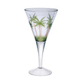 V Shaped Unbreakable Plastic Wine Glasses with 14Oz Capacity - Clear (Set of 4)