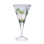 V Shaped Unbreakable Plastic Wine Glasses with 14Oz Capacity - Clear (Set of 4)