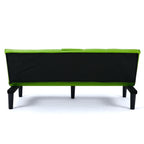 Foldable Sofa Bed with Cup Holder and Solid Wood Frame - Multiple Colors