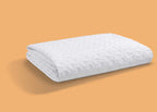 Split California King Mattress Protector with Dri-Tec Moisture-Wicking - White