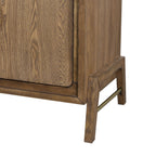 Light Brown 2 Door Server with Ample Storage - Modern Buffet