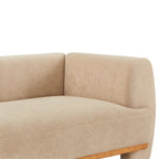 Modern Upholstered Velvet Sofa with Wood Frame - Nomad