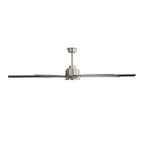 Ceiling Fan with Dimmable LED Light, 8 Blades, Remote Control - Black or White