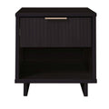 Granville Nightstand with 1 Drawer - Solid Wood Modern Accent Nightstand - Multiple Colors