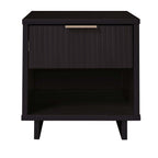 Granville Nightstand with 1 Drawer - Solid Wood Modern Accent Nightstand - Multiple Colors