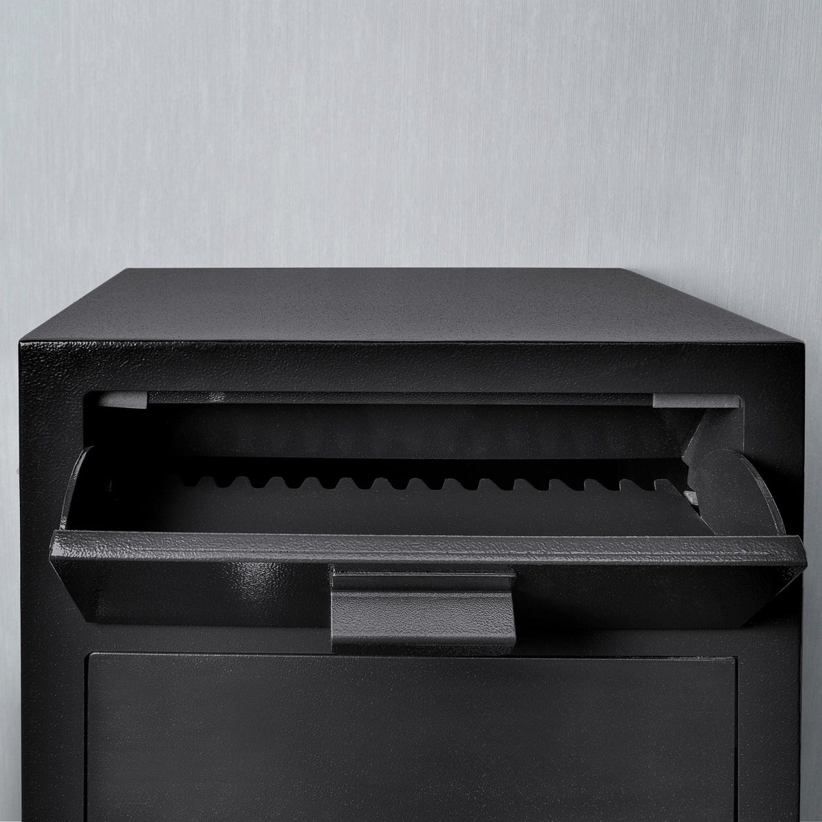 Durable Keypad Depository Safe with Dual PIN Access - Black