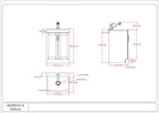 White Laundry Cabinet with Stainless Steel Sink and Pull-Out Faucet