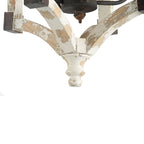 4 Light Chandelier - Cream