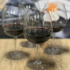 Tritan Unbreakable Wine Glass Set with Hammer Design – Clear, 22oz, BPA-Free
