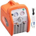 1 HP Refrigerant Recovery Machine with Dual Cylinder – Orange