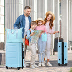 Expandable 2 Piece Luggage Set with TSA Lock and Spinner Wheels - Multiple Colors