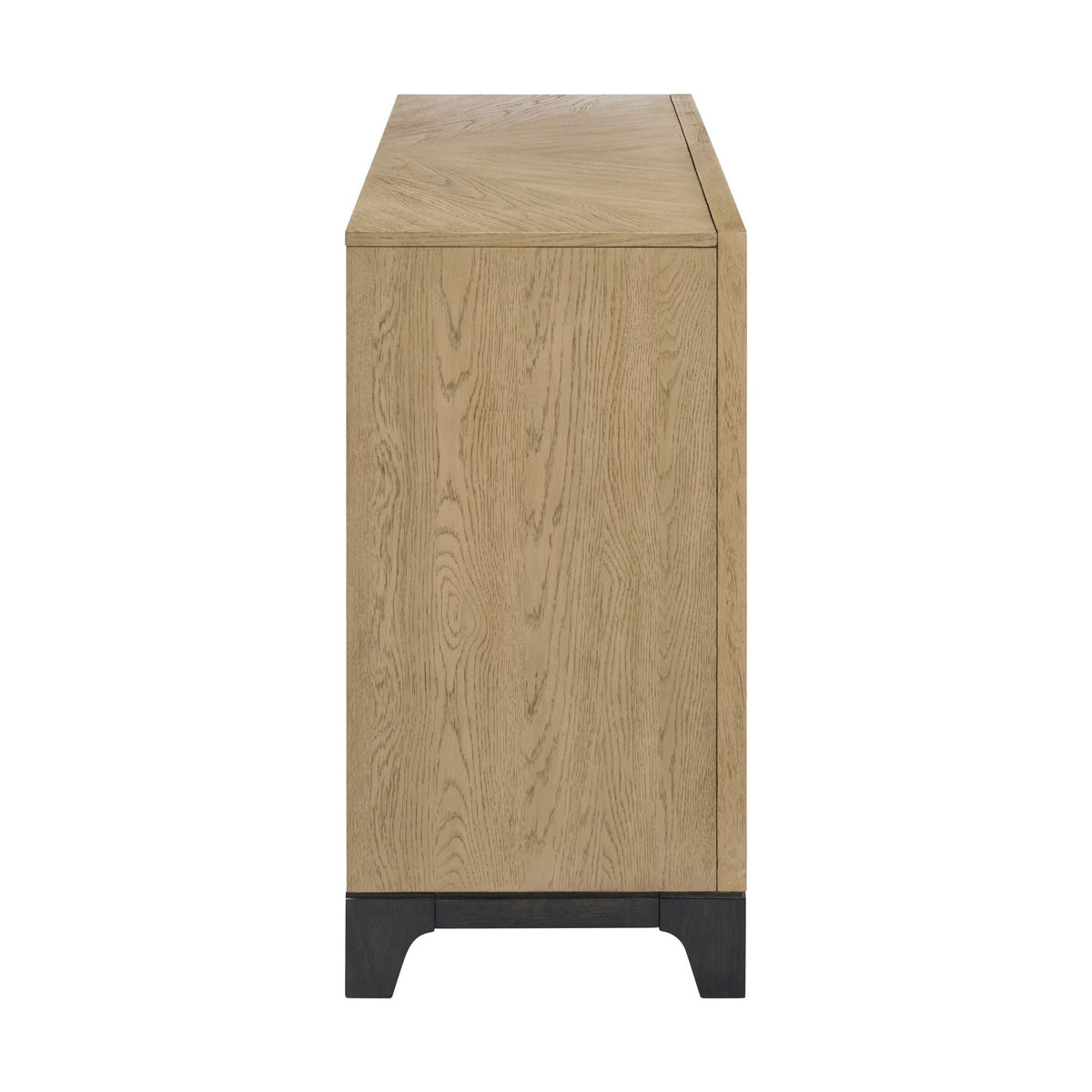 Sideboard with Ample Storage and Wine Racks - Brown