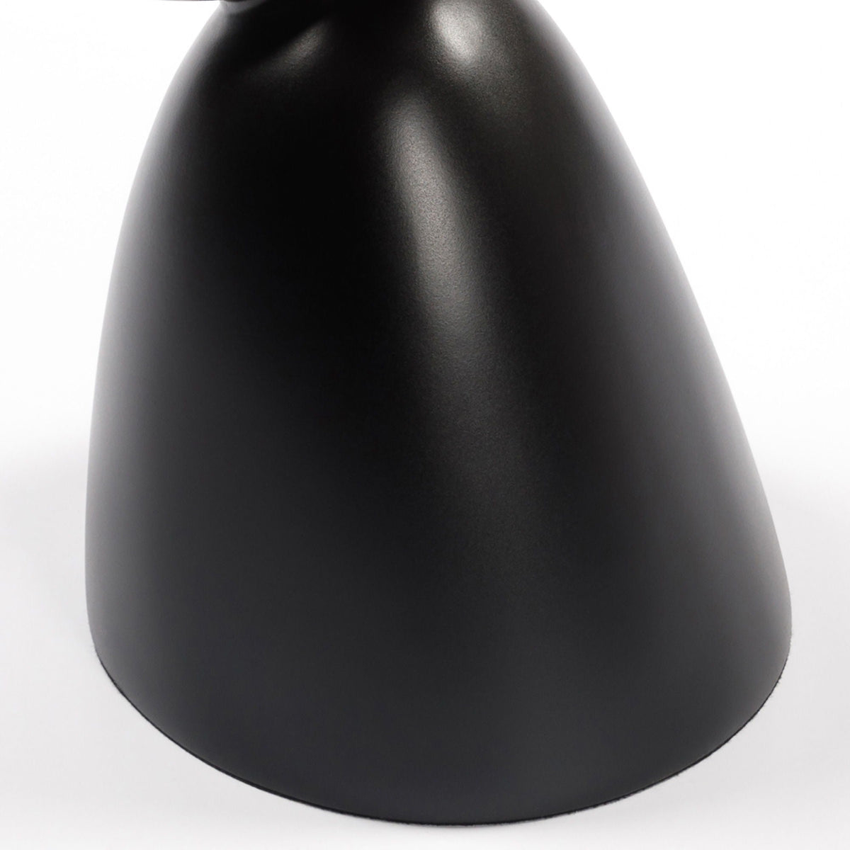 Lucky Stone Shaped Table with Sculptural Base – White, Black, or Gray