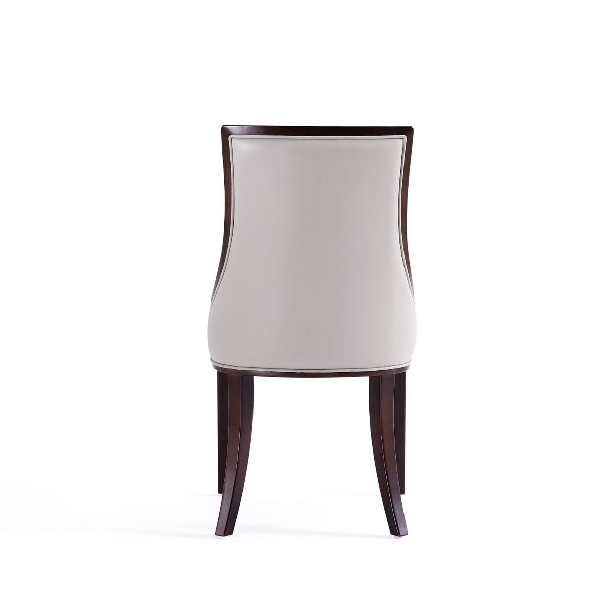 Grand Dining Chair Set with Solid Beech Wood Frame - Beige or Gray