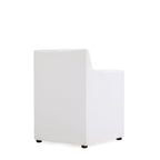 Square Armchair with Upholstered Seat - Available in Multiple Colors