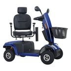 Heavy Duty Mobility Scooter with Long Range and Enhanced Safety - Red, Blue, Black, Gray