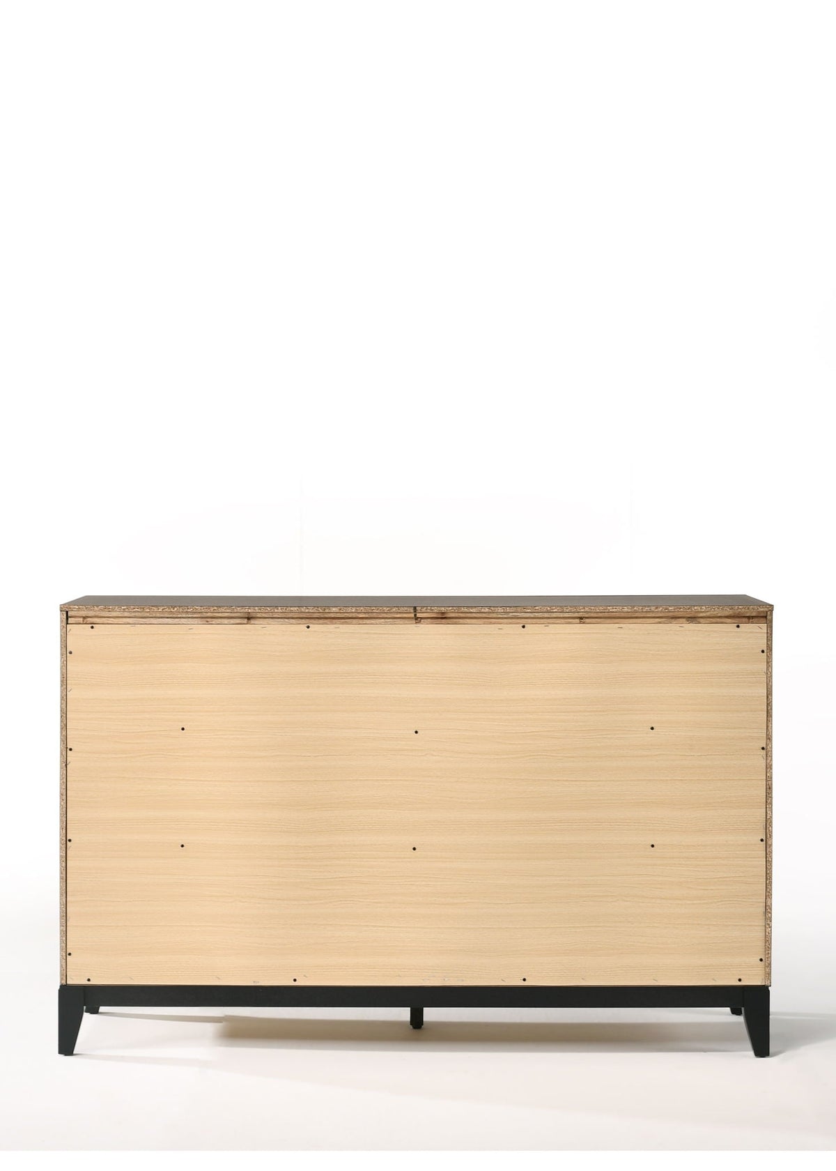 Weathered Dresser with Six Drawers – Gray