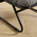 Patio Outdoor Lounge Chair with Ottoman