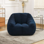 Comfy Bean Bag Chair with Memory Foam Filler - Tufted Soft
