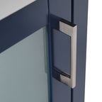 Bathroom Vanity with Ceramic Sink and Ample Storage - Blue, Green, or Black