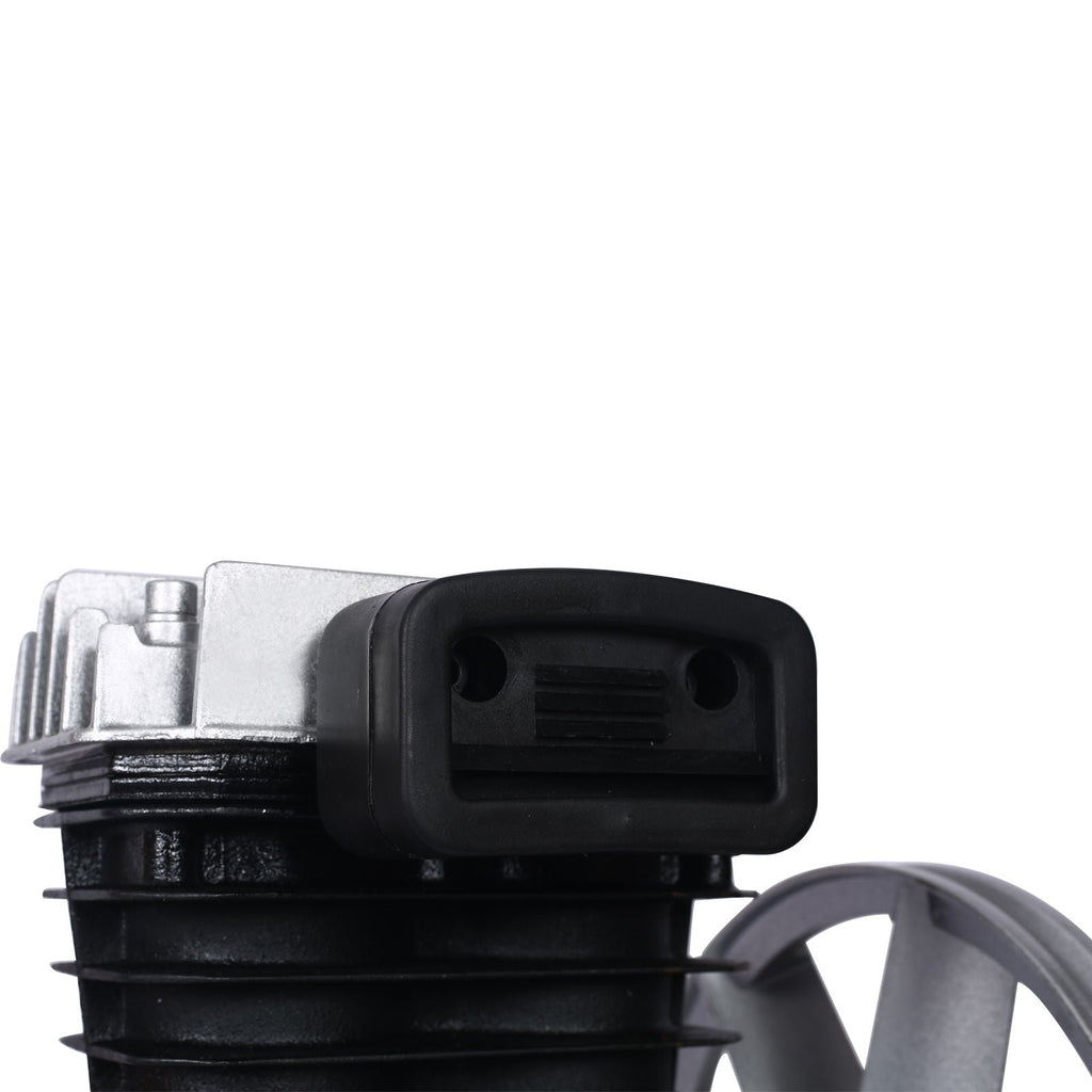 Piston 3Hp Air Compressor Head Pump with 2.2Kw Power - Silver