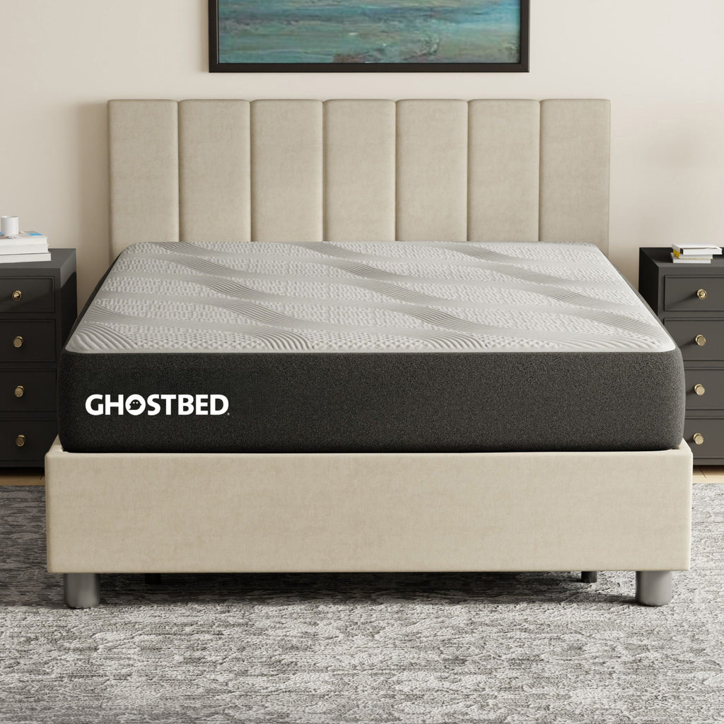 11" Foam Mattress with Cooling Gel Memory Foam and GhostFlex Support - White