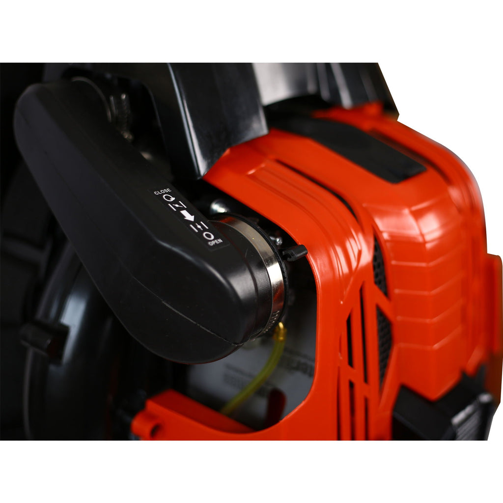 Powerful 76Cc 4-Stroke Gasoline Leaf Blower with EPA Compliance - Red