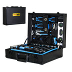 247-Piece Basic Home Maintenance Tool Kit with Aluminum Case - Blue