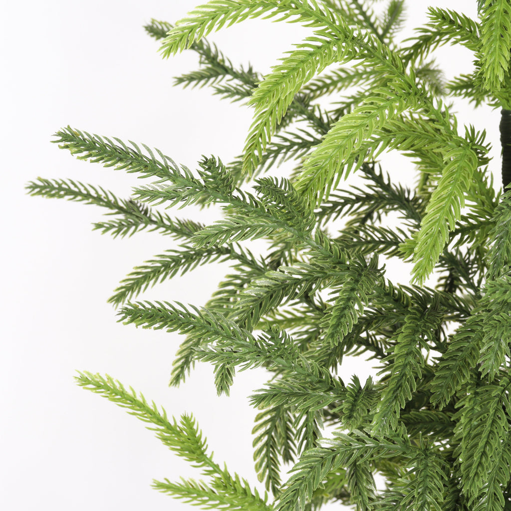 4' Artificial Real Touch Pine Tree with Lifelike Detailing - Green