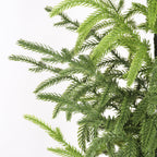 4' Artificial Real Touch Pine Tree with Lifelike Detailing - Green
