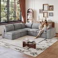 Cloud Sofa with Removable Cushion - Corduroy Fabric