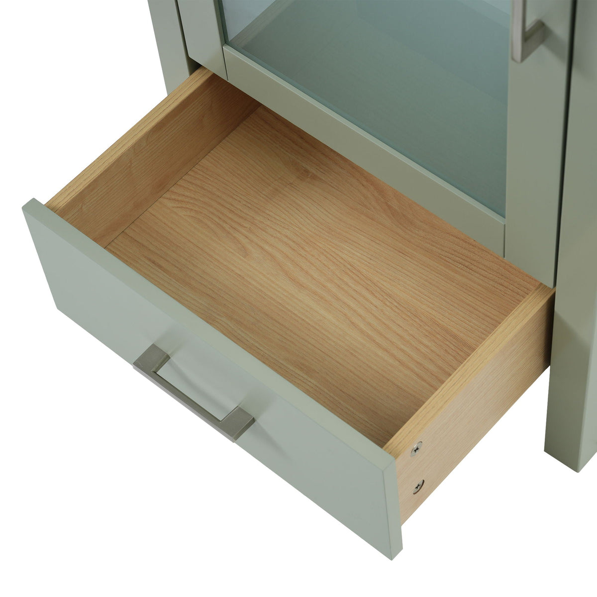 Bathroom Vanity with Ceramic Sink and Ample Storage - Blue, Green, or Black