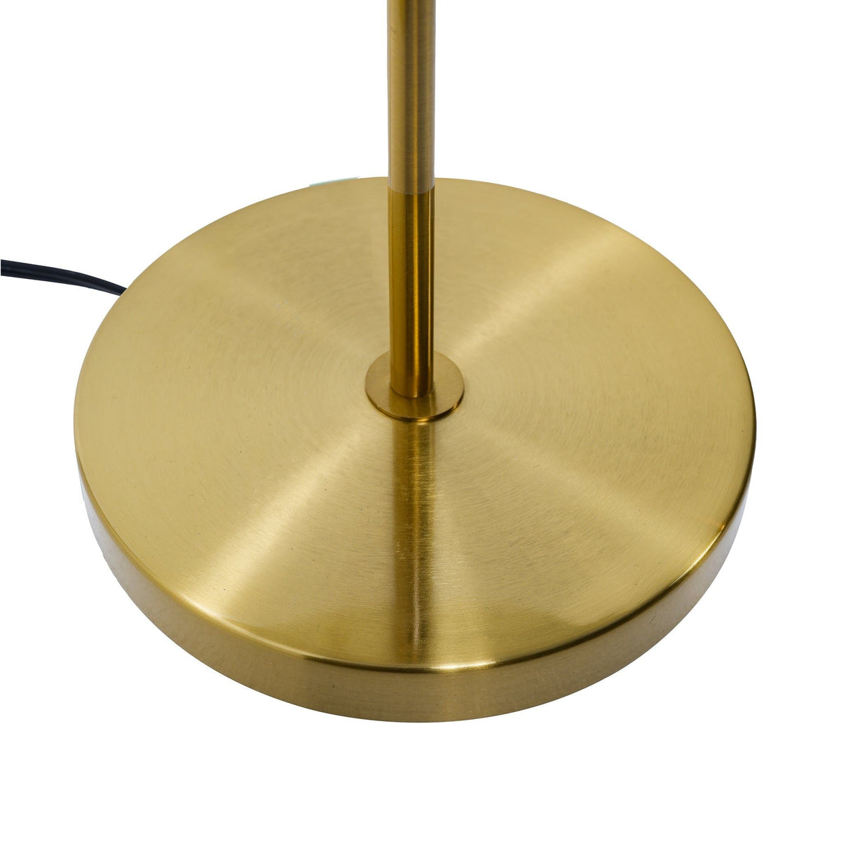Gold Bedside Nightstand Table Lamp with Pull Chain Switch