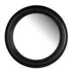 Round Wall Mirror with Black Frame - 20.5 Inch