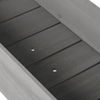 Solid Wood Raised Garden Bed with Legs - Available in Gray, Dark Gray, Dark Brown